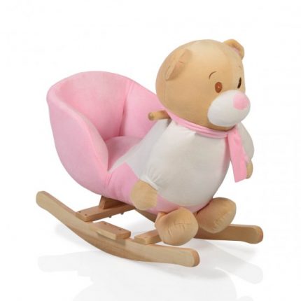 Κουνιστό Λούτρινο Αρκουδάκι Pink WJ-635 3800146242206 - Moni Toys