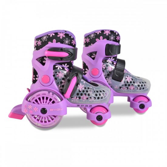 Byox Roller Skates Little Beetle Violet Girl (26-29) 3800146225599