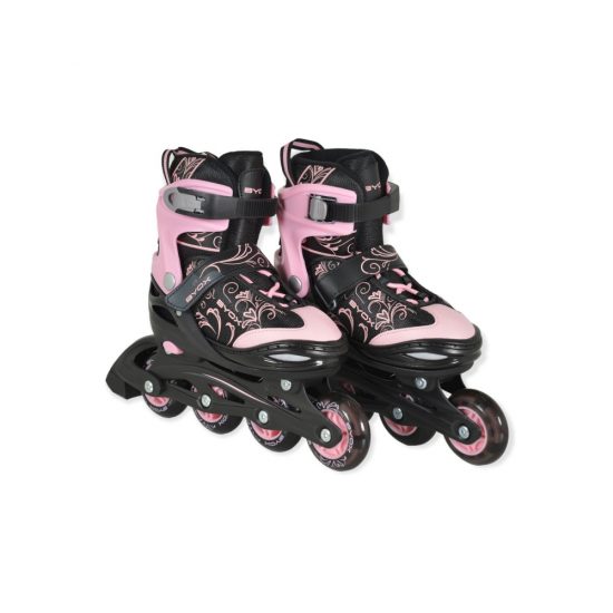 Byox Roller Skates Double Pink S 30-33