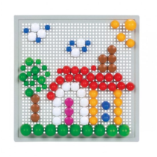 Πίνακας Δημιουργικής Απασχόλησης Mushroom Nails Pegboard 03333 8693461044007 3+ - Pilsan