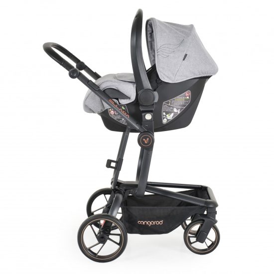 Cangaroo Πολυκαρότσι Ellada 3 in 1 Grey 3800146235628