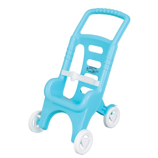 Καρότσι για Κούκλες 07606 Cute Stroller Blue 8693461076060 - Pilsan