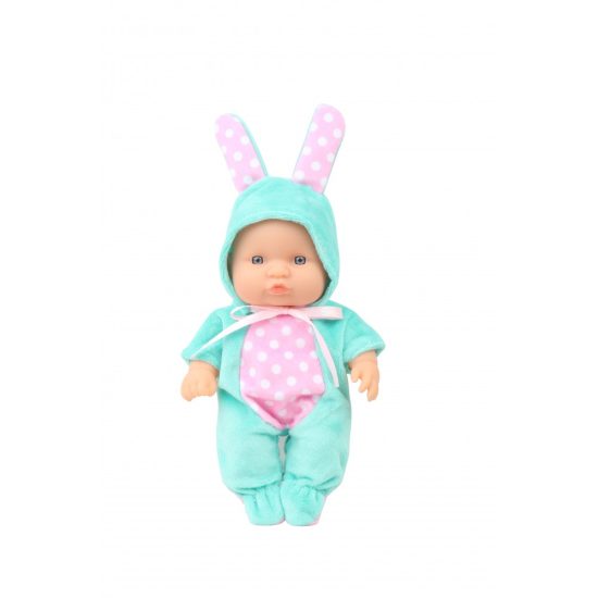 Κούκλα Μωρό 20cm Doll Bunny Green 6128 3800146223403 3+ - Moni Toys