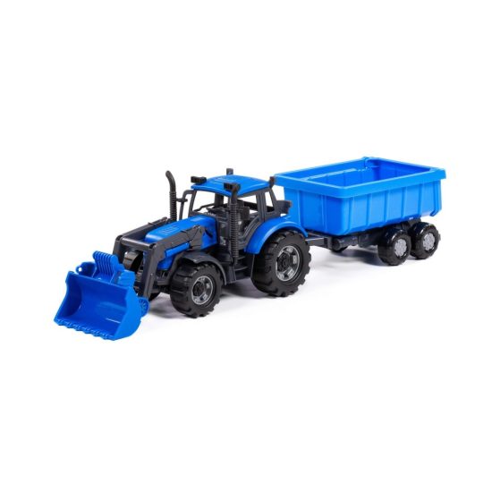 Φορτωτής Friction Powered Loader with Dump Trailer 4810344091833 3+ - Polesie