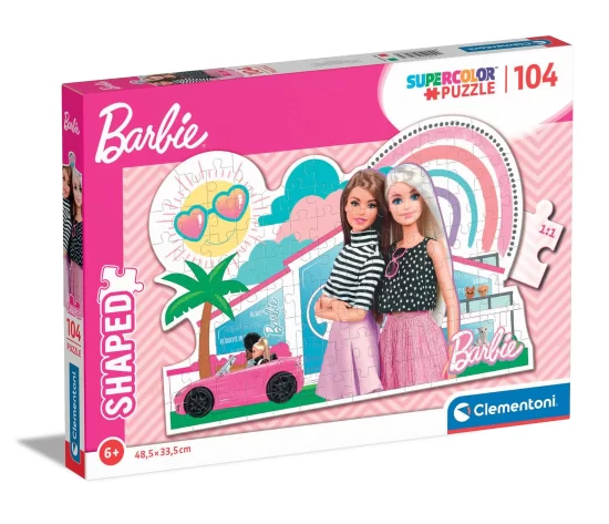 Clementoni Παιδικό Παζλ Super Color Barbie 104 τμχ 6+ - As Company