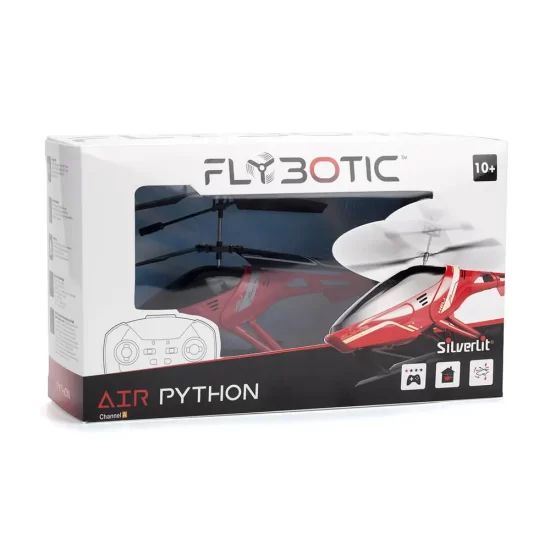 Silverlit Flybotic Air Python Τηλεκατευθυνόμενο Ελικόπτερο Κόκκινο 10+ 7530-84787# - As Company