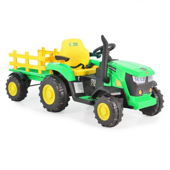 Παιδικό Ηλεκτροκίνητο Τρακτέρ 12V Rancher Green 3801005000449 3+