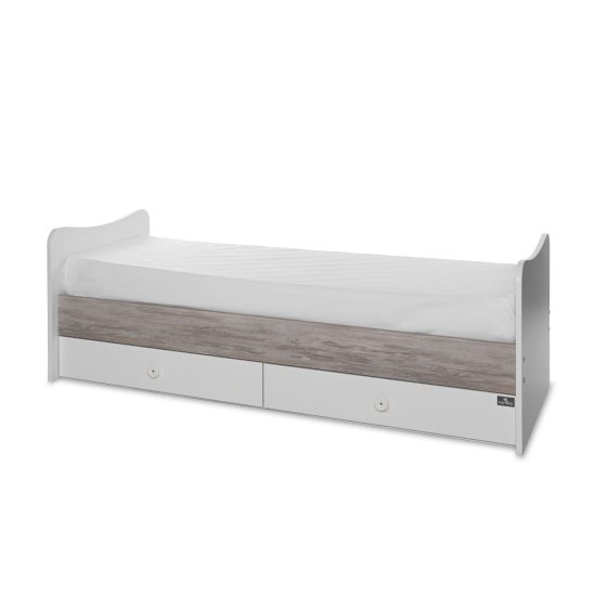 Lorelli Κρεβάτι Μετατρεπόμενο Maxi Plus New White & Artwood 70x160cm 10150580043P