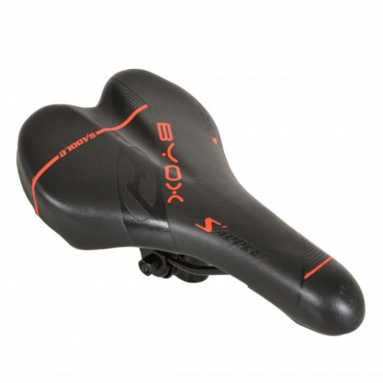 Byox Σέλα Ποδηλάτου Saddle AZ-6017 Red Lines 3800146217402