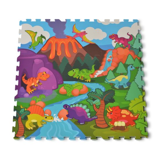 Παζλ Δαπέδου Δεινόσαυρος 9τμχ HTF Puzzle Mat Dinosaur- 3065 3801005600359 - Moni Toys