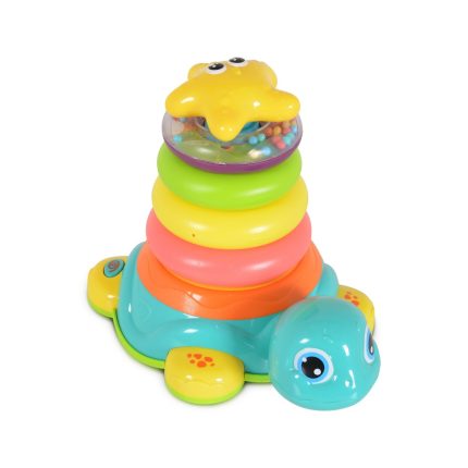 Βρεφικοί Κρίκοι Ταξινόμησης Stackable Rings Turtle 35397 3801005600168 3+ - Fivestar Toys