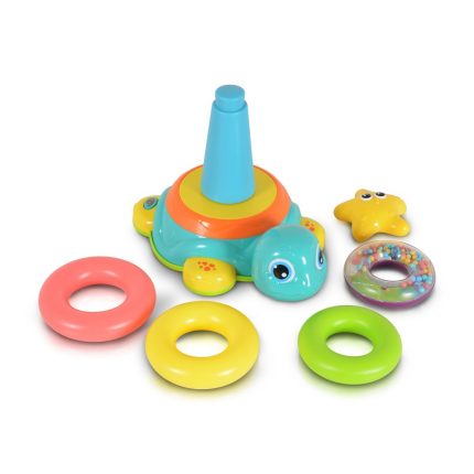 Βρεφικοί Κρίκοι Ταξινόμησης Stackable Rings Turtle 35397 3801005600168 3+ - Fivestar Toys