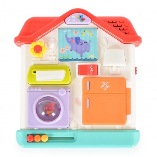 Βρεφικό Παιχνίδι Αισθητηριακό Σπιτάκι Montessori Activity Toy House HА898600 3800146224905 10m+ - Hola