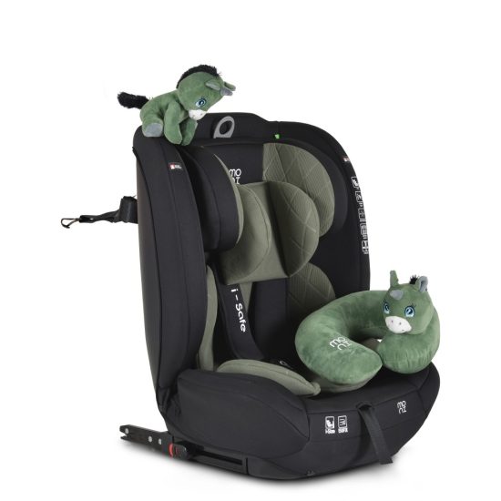 Moni Κάθισμα Αυτοκινήτου Isafe Green Isofix 76-150cm 3801005151554