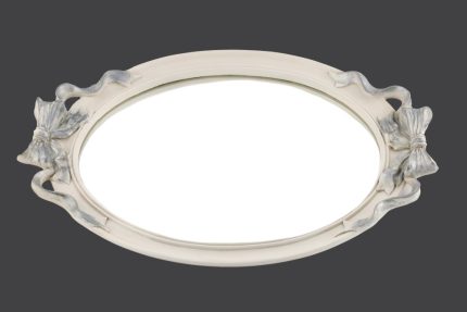 Δίσκος Γάμου Ιβουάρ-Ασημί με Καθρέφτη CDF2932190 - La Vista