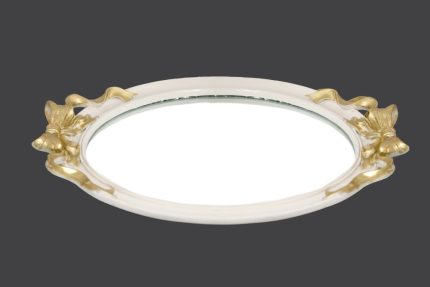 Δίσκος Γάμου Ιβουάρ-Χρυσό με Καθρέφτη CDF2942190 - La Vista