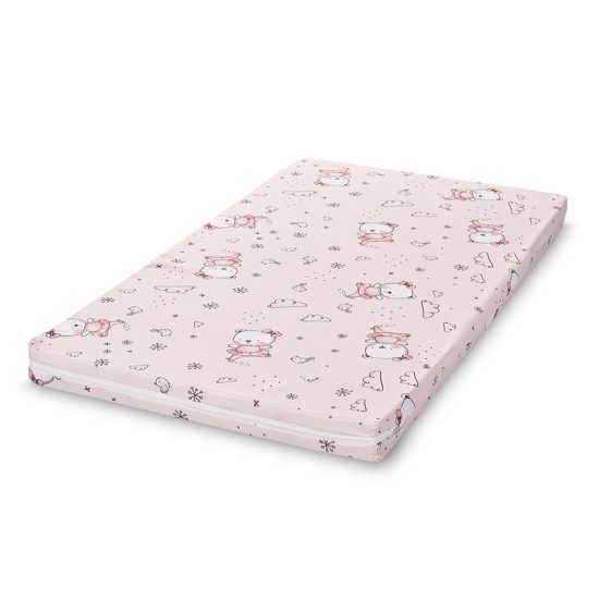 Lorelli Στρώμα CLASSIC Αφρού (62x110x6cm) Pink Ballerina Bear 10160215101