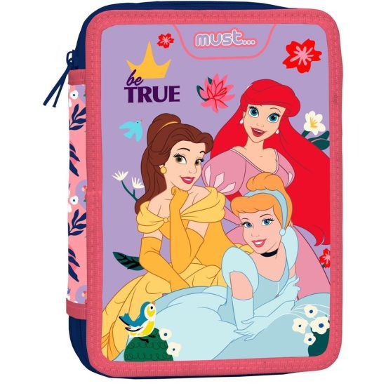 Σχολική Κασετίνα Διπλή Γεμάτη Disney Princess Be True Must (15x5x21εκ) 5205698672712