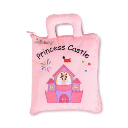 Εκπαιδευτικό Μαλακό Βιβλίο-Τσάντα Δραστηριοτήτων Montessori Princess Castle 10047 6925783808930 18m+ - Jolly Baby