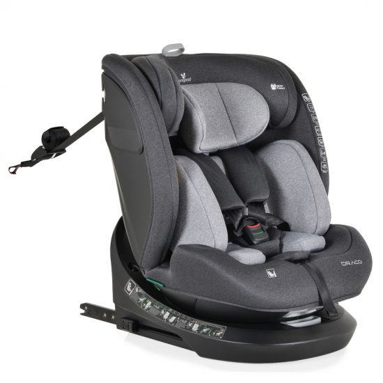 Cangaroo Κάθισμα Αυτοκινήτου Draco I-size Grey Isofix 40-150cm 3801005151769