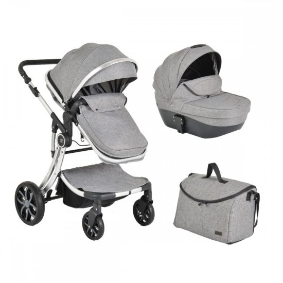 Moni Πολυκαρότσι 2 σε 1 Polly Grey 3800146235512