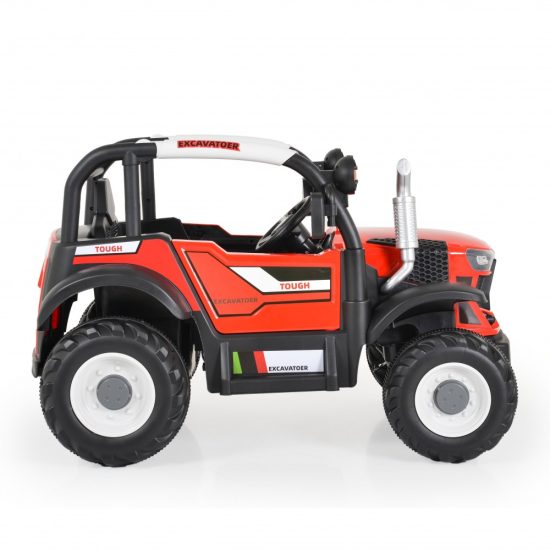 Moni Ηλεκτροκίνητo Τρακτέρ BO Tractor Harvest Red 12V 3801005001033