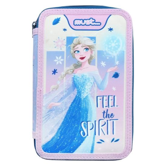 Κασετίνα Τριπλή Γεμάτη Disney Frozen Feel The Spirit Must (12x6x19,5εκ) 5205698672835