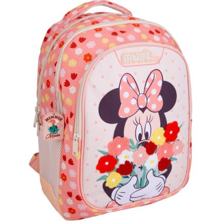 Σχολική Τσάντα Πλάτης Δημοτικού 3 Θήκες Disney Minnie Mouse Happiness (32x18x43εκ) 5205698655067