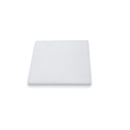 Σουβέρ Τετράγωνο Λευκό με Φελλό στην Πίσω Πλευρά (10x10cm) | 0/18Λ