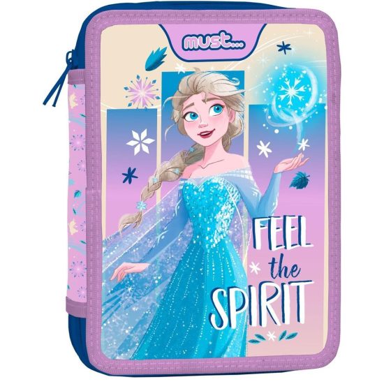 Σχολική Κασετίνα Διπλή Γεμάτη Disney Frozen Feel The Spirit Must (15x5x21εκ) 5205698665738