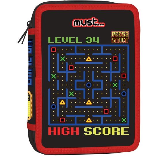 Κασετίνα Διπλή Γεμάτη Must High Score (15x21x5εκ) 5205698656583