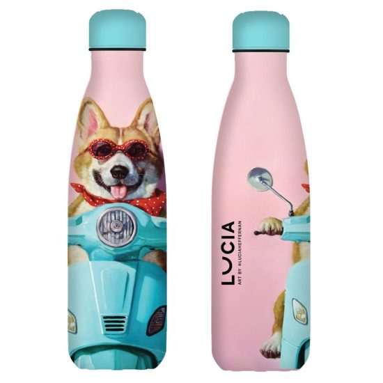 Ανοξείδωτο Θερμός 500ml (26,5x7εκ) Lucia Dog 5205698658488 Must