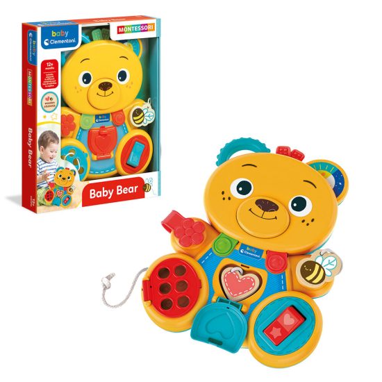 Baby Clementoni Βρεφικό Παιχνίδι Baby Bear 12m+ - As Company