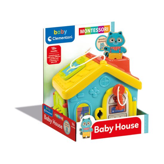 Baby Clementoni Βρεφικό Παιχνίδι Baby House 18m+ - As Company