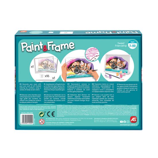 Paint & Frame Ζωγραφίζω Με Αριθμούς Sweet Friendship 9+ - As Company