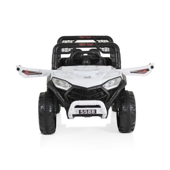 Moni Ηλεκτροκίνητο Αυτοκίνητο Fast UTV 12V 5588 White 3801005000883