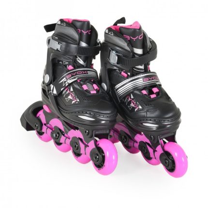 Πατίνια Αυξομειούμενα Inline Skates Dazzle Pink - Byox