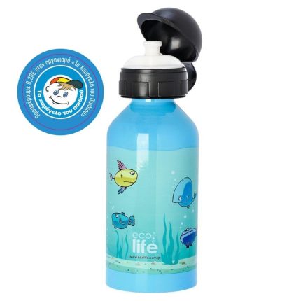 Παγούρι Ανοξείδωτο Fish 500ml - Ecolife