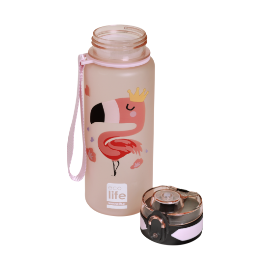 Παγούρι Tritan Bottle Flamingo 500ml - Ecolife