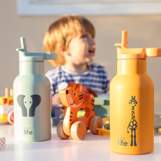 Παγούρι Θερμός Kids Thermos Animals | Giraffe 350ml 5208009002437 - Ecolife