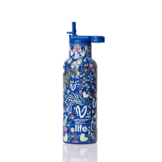 Παγούρι Θερμός Blue 500ml 5208009002734 - Ecolife