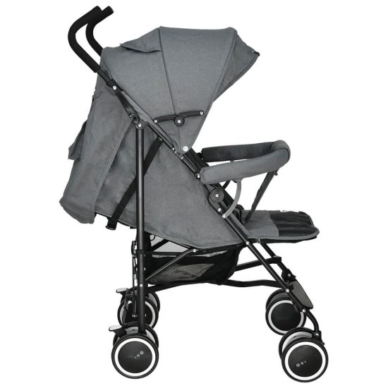 Καρότσι Buggy Light Grey 170-186, Bebe Stars