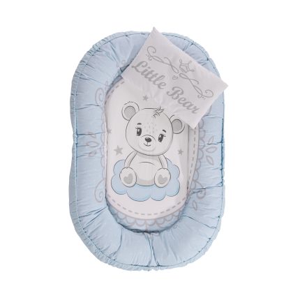 Lorelli Μαξιλάρι Θηλασμού Και Φωλιά Ύπνου 92x58cm Ranforce Little Bear Blue 20030255901