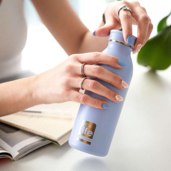 Παγούρι Θερμός Pastel Blue Thermos 450ml - Ecolife