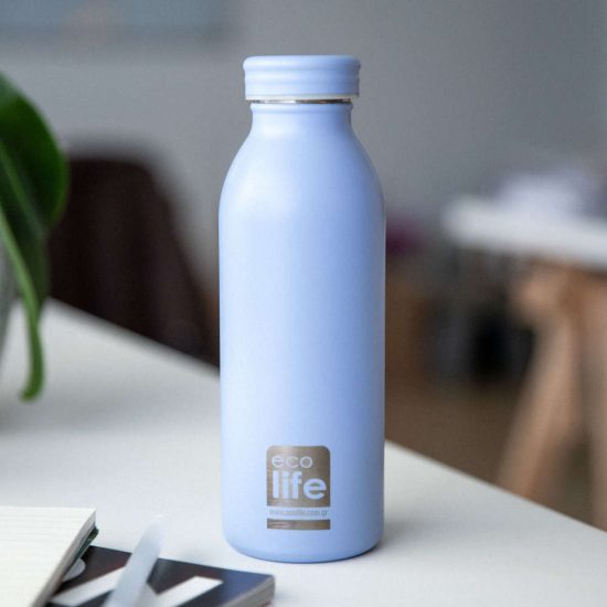 Παγούρι Θερμός Pastel Blue Thermos 450ml - Ecolife