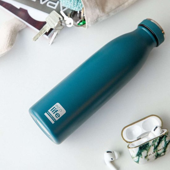 Μπουκάλι Θερμός Slim Blue Thermos 500ml - Ecolife