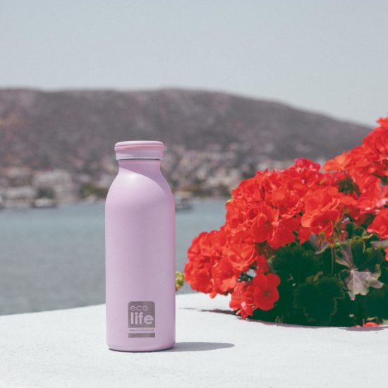 Παγούρι Θερμός Pastel Pink Thermos 450ml - Ecolife