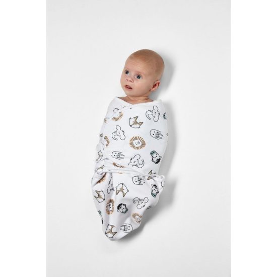 Meyco 2 Pack Swaddle Multicolour 0-3 μηνών