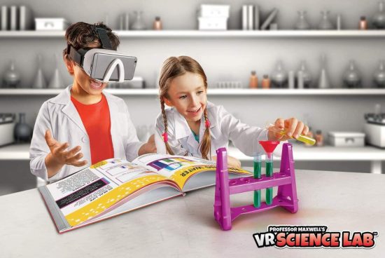 Abacus Brands VR Science Lab Επιστημονικό Σετ Εικονικής Πραγματικότητας του Καθηγητή Maxwell – Πλήρης Αγγλική Έκδοση – Περιλαμβάνει Γυαλιά VR 850009794017