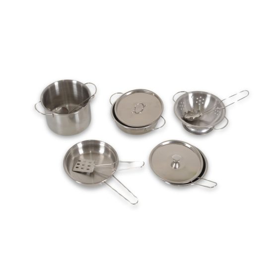 Moni Toys Σετ Παιδικά Κουζινικά 12τμχ Stainless Kitchen A8 3801005600403 3+